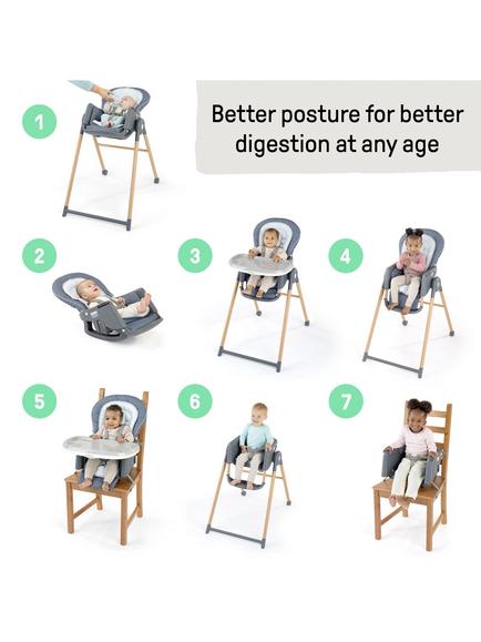 Ingenuity Proper Positioner 7-in-1 Highchair - view 2, Multi