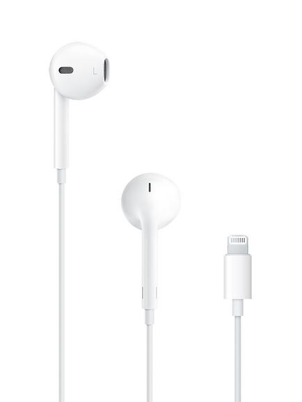 Apple Earpods with Remote and Mic, Lightning Connector, White - view 2, 