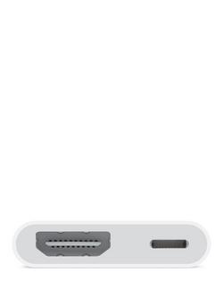 Apple Lightning to Digital AV Adapter, White - view 2, 