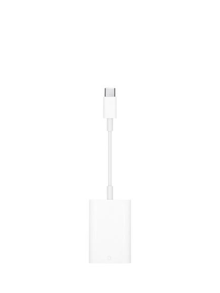 Apple USB-C to SD Card Reader, White, 