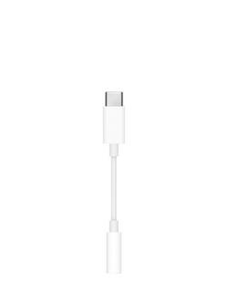 Apple USB-C to 3.5mm Audio Jack / Headphones Adapter, White, 