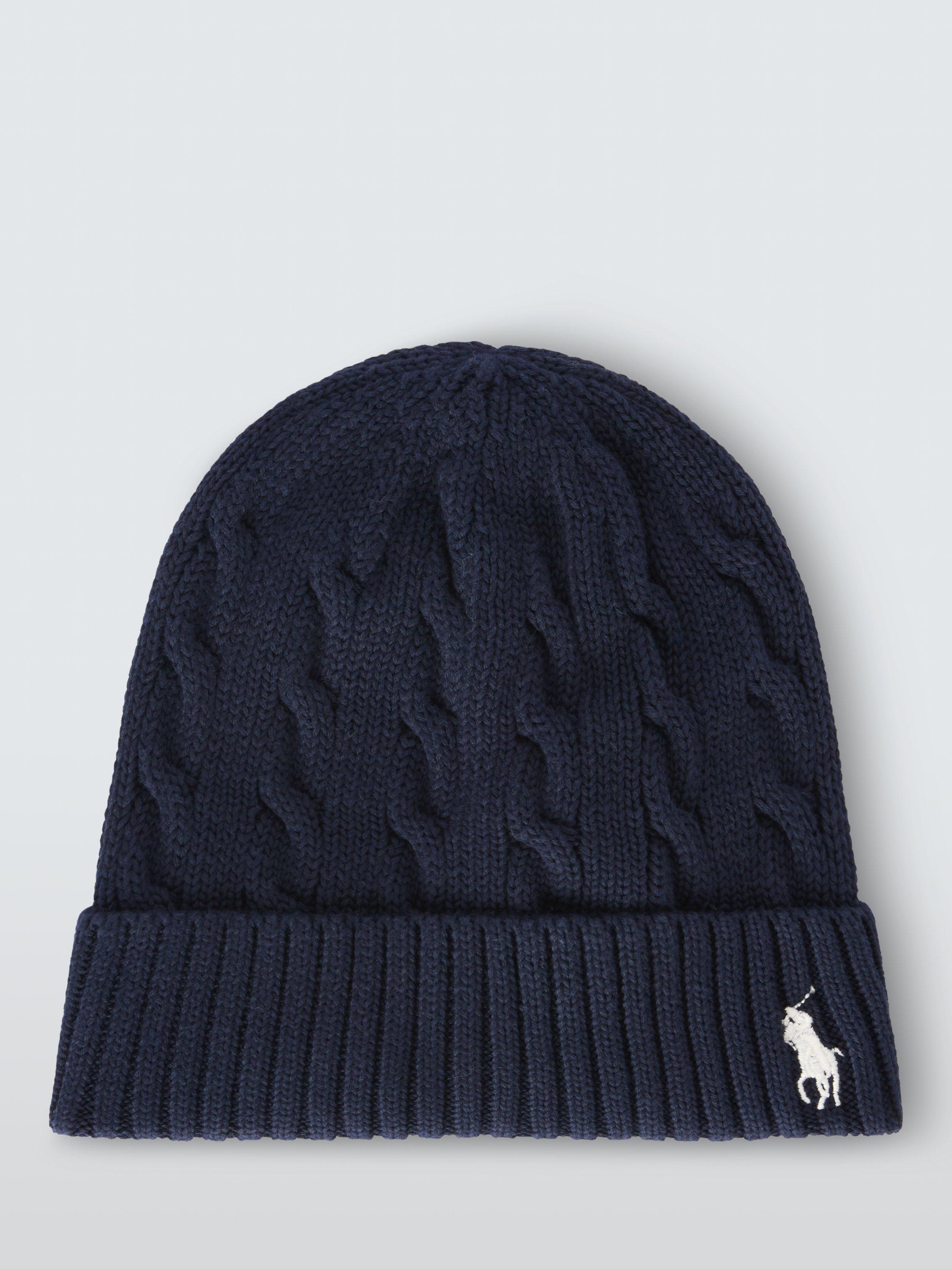 Polo knit hats best sale