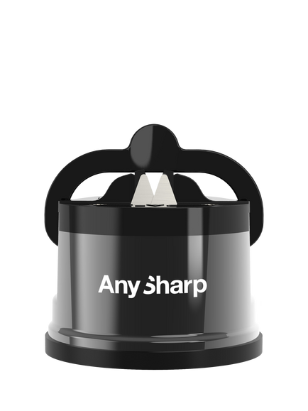 AnySharp Classic Pro Kitchen Knife Sharpener, Black