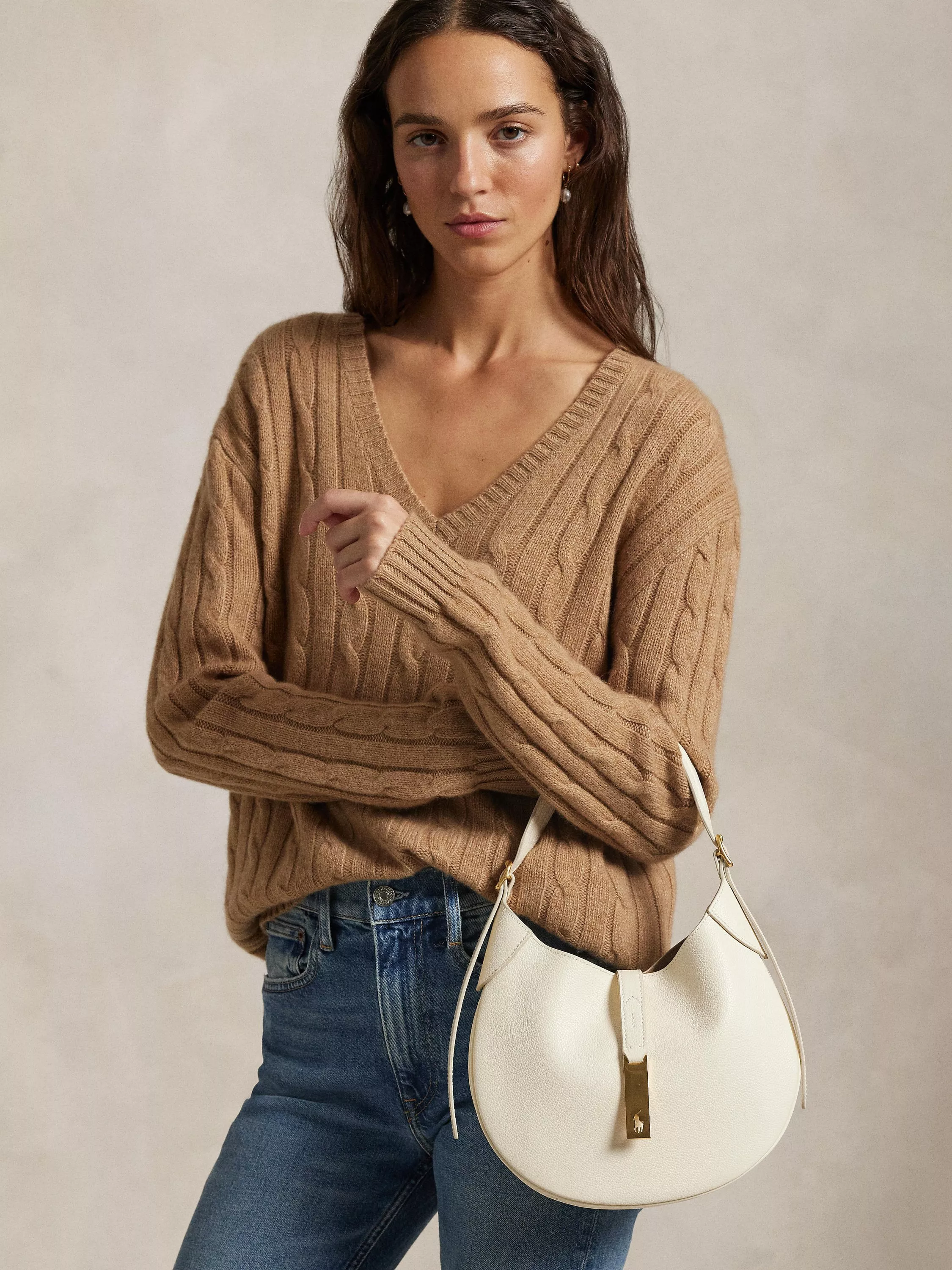 Ralph lauren white handbag hotsell