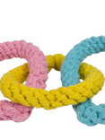 Petface Rope Hearts Puppy Dog Toy