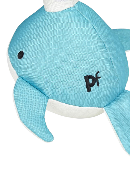Petface Planet Ocean Cycle Niya Narwhal Plush Dog Toy - view 2, Multi
