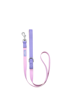 florence by mills Colour Block Dog Lead, Pink/Purple, Pink/Purple