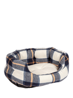 Danish Design Bowmore Large Dog Bed, Navy, Navy