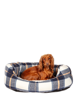 Danish Design Bowmore Large Dog Bed, Navy - view 2, Navy