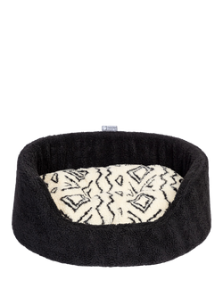 Danish Design Geometric Dog Bed, Multi, Multi