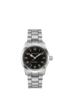 Hamilton H70405130 Unisex Khaki Field Murph Automatic Bracelet Strap Watch, Silver