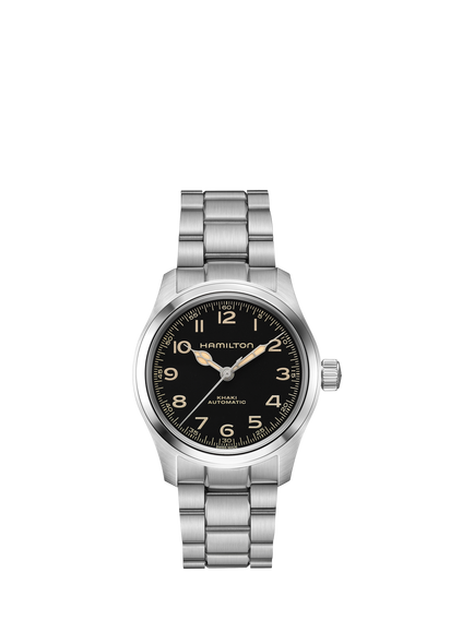 Hamilton H70405130 Unisex Khaki Field Murph Automatic Bracelet Strap Watch, Silver