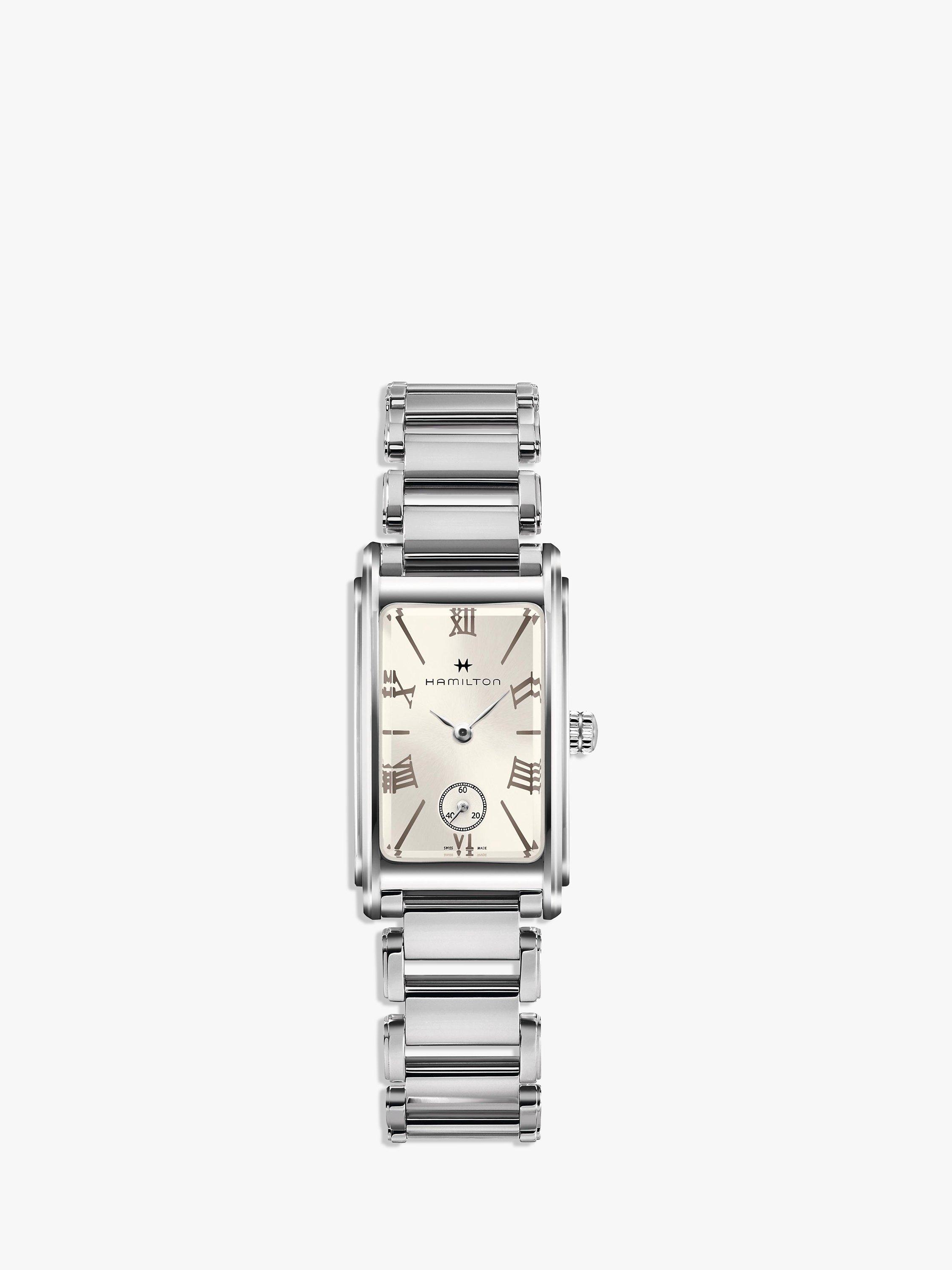 Product image 1 of 4, which shows Hamilton H11221114 Women's Ardmore Bracelet Strap Watch, Silver