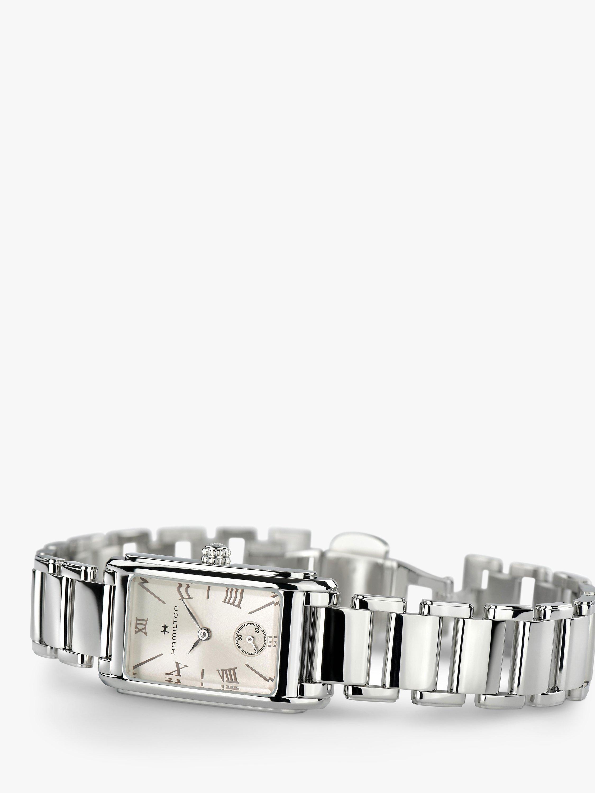 Product image 2 of 4, which shows Hamilton H11221114 Women's Ardmore Bracelet Strap Watch, Silver