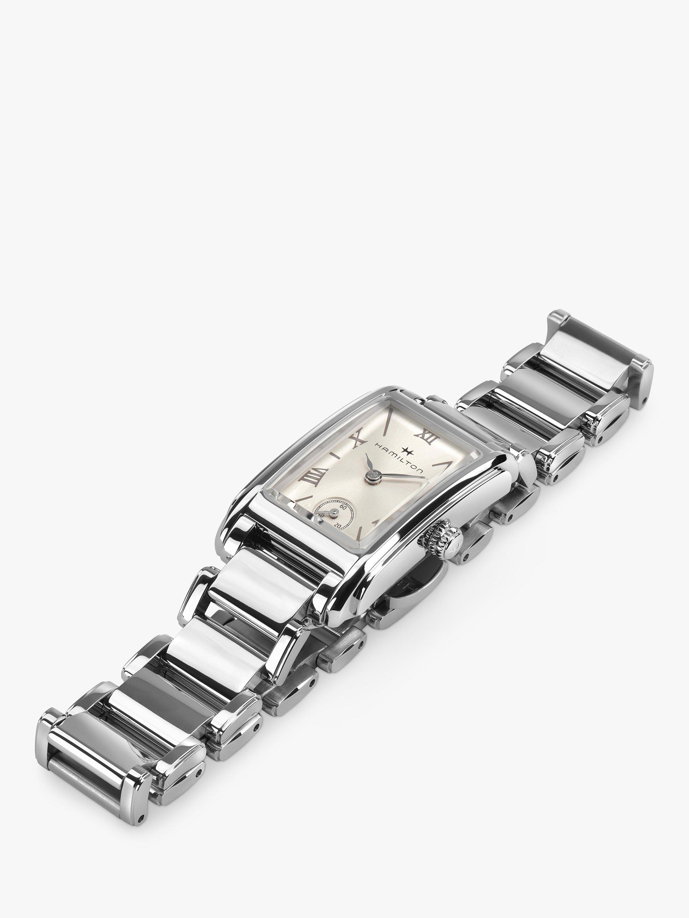 Product image 3 of 4, which shows Hamilton H11221114 Women's Ardmore Bracelet Strap Watch, Silver