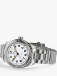 Hamilton H70315110 Men's Round Stainless Steel Strap Watch, Silver