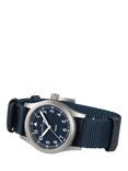 Hamilton Unisex Khaki Field Quartz Fabric Strap Watch, Blue