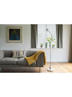 Serious Readers Alex Floor Lamp - view 2, White/Off White