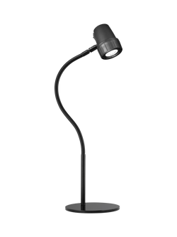Serious Readers Alex Table Lamp, Black, Black Black