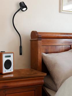 Serious Readers Alex LED Wall Light - view 2, White Off White