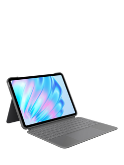 Logitech Combo Touch Full-Size Backlit Keyboard Cover for iPad Air 11” (M2 & M3) & iPad Air (5th Gen), 