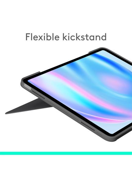 Logitech Combo Touch Backlit Keyboard Cover for iPad Air 13” - view 2, 