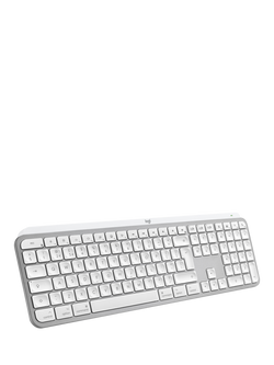 Logitech Master Series MX Keys S Wireless Keyboard for Mac, Pale Grey, 