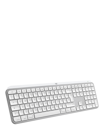 Logitech Master Series MX Keys S Wireless Keyboard for Mac, Pale Grey, 