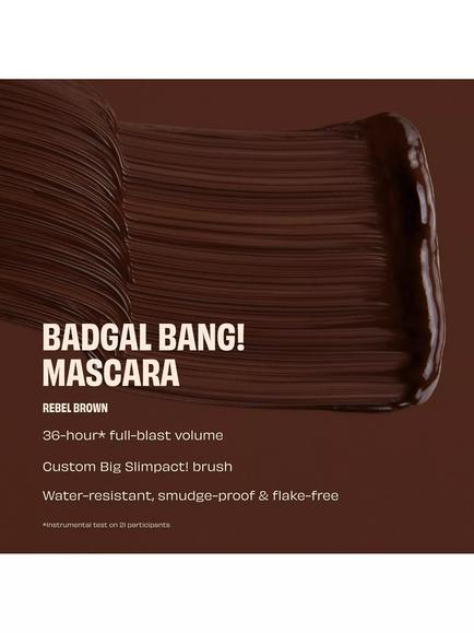 Benefit BADgal BANG! Volumising Mascara - view 2, Rebel Brown