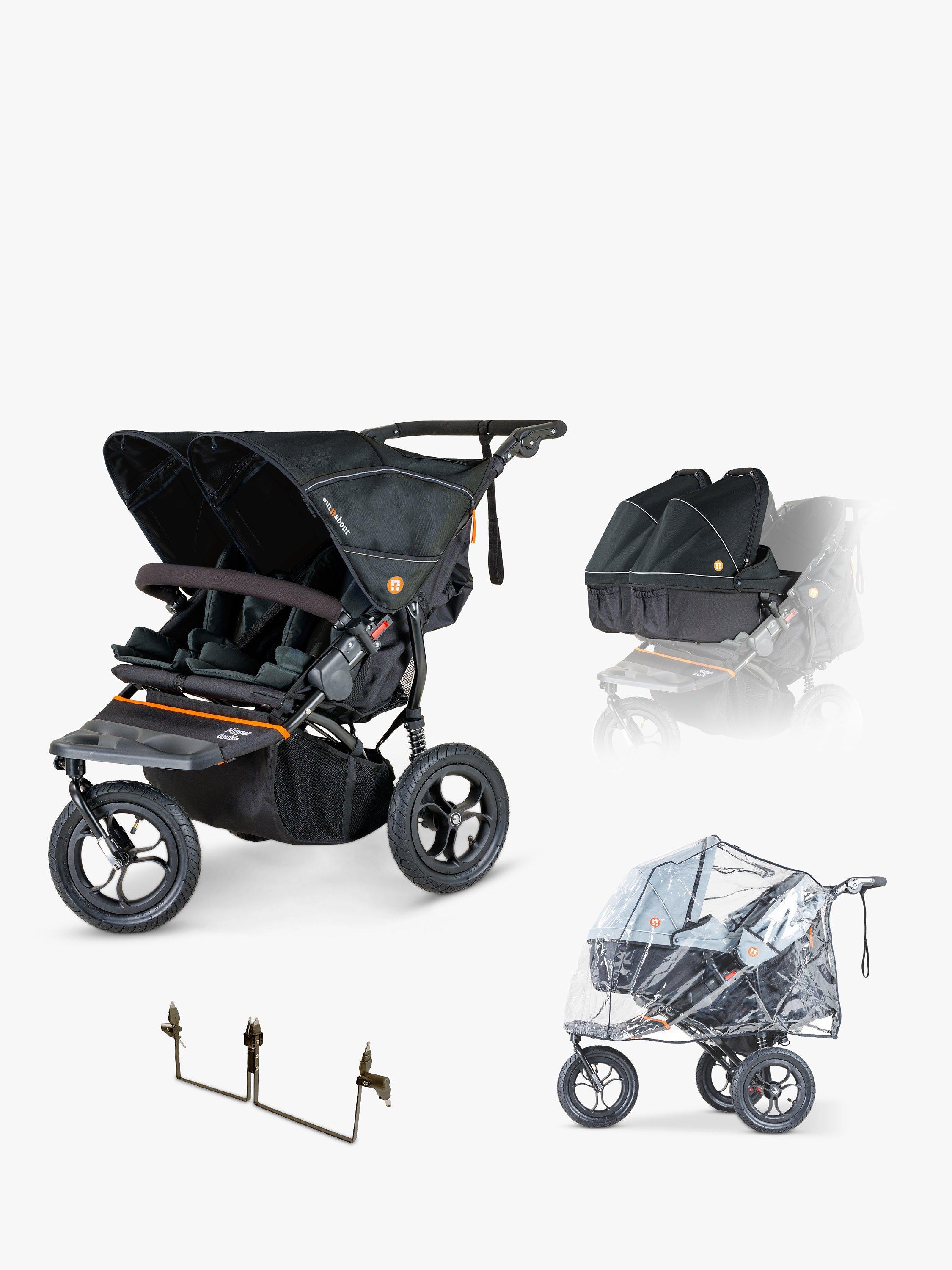 Out n About Nipper Double V5 Twin Pushchair and Carrycot