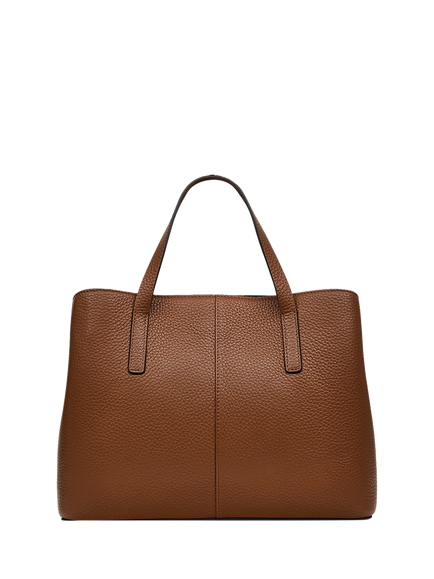 Radley Dukes Place Leather Medium Grab Bag - view 2, Saddle