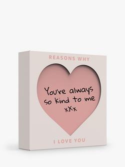 Pikkii Reasons Why I Love You Notecards, Multi