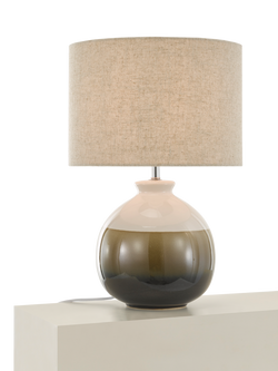 John Lewis Martha Large Table Lamp, Cocoa, Cocoa