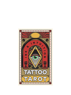 Laurence King Publishing Tattoo Tarot Card Mini Set, Multi