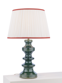 John Lewis Pagoda XL Reactive Table Lamp, Green