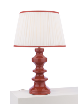 John Lewis Pagoda XL Reactive Table Lamp, Red