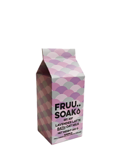 FRUU Lavender Latte Bath Soak, Multi