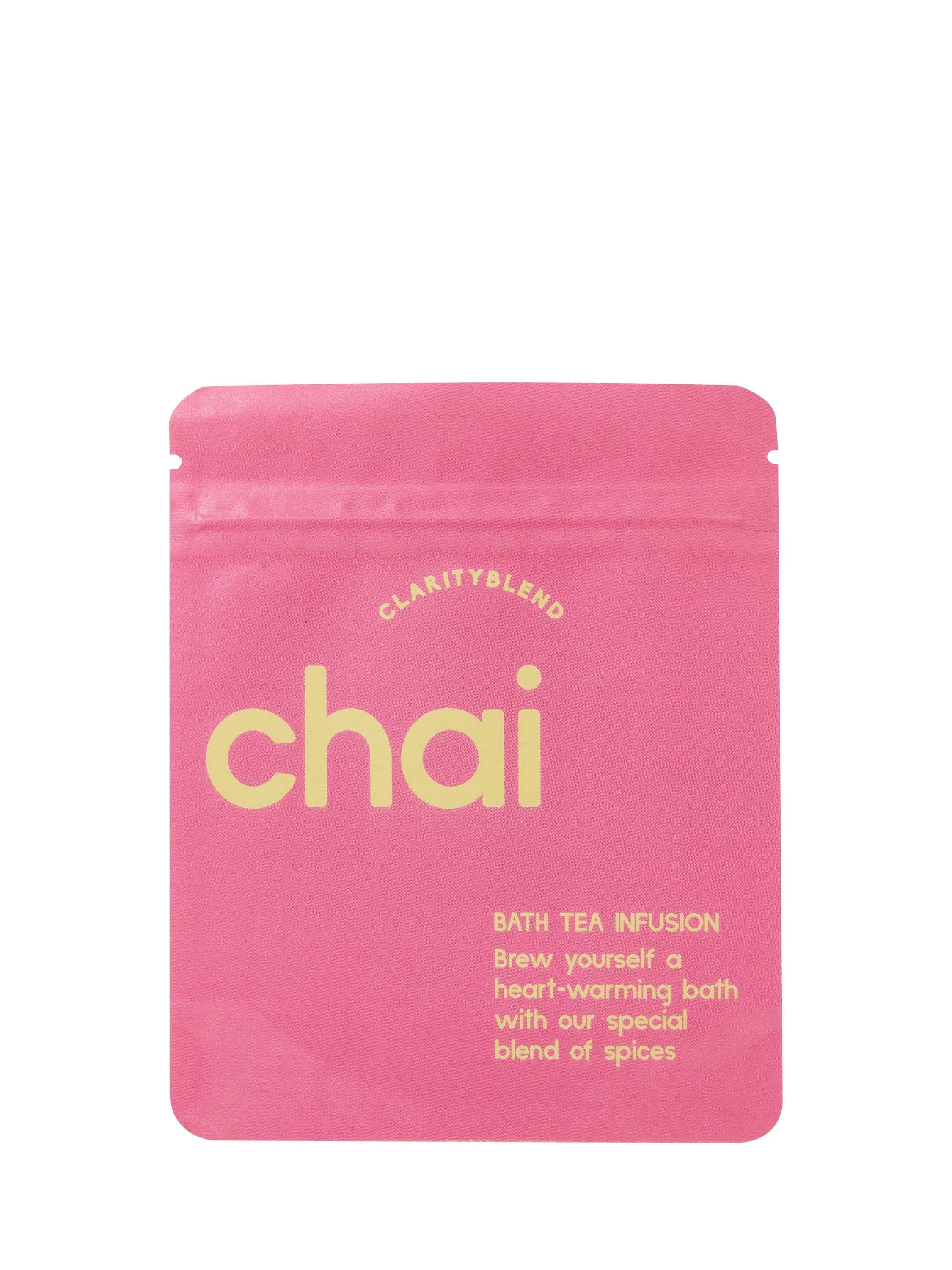 Product image 1 of 5, which shows Clarity Blend Brew Chai Bath Tea Infusion