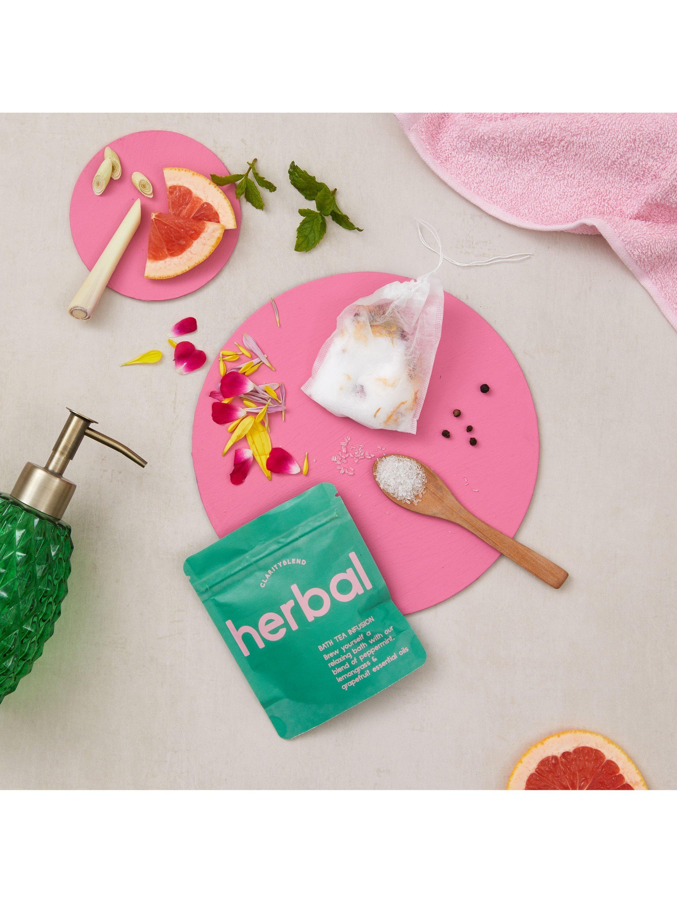 Product image 2 of 5, which shows Clarity Blend Brew Herbs Bath Tea Infusion