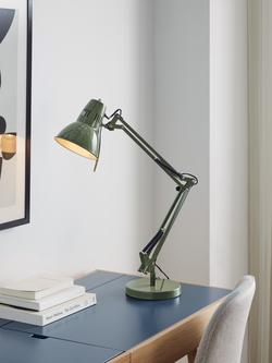 John Lewis Elliott Desk Lamp - view 2, Avocado