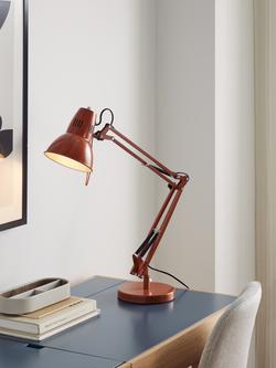 John Lewis Elliott Desk Lamp - view 2, Sienna