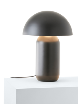 John Lewis Mushroom XL Table Lamp, Black