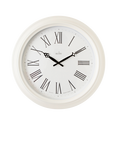 Acctim Cheltenham Roman Numeral Analogue Wall Clock, 50cm, Heathland, Buttermilk