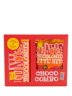Tony's Chocolonely Littl' Bits Combo Caramel Sea Salt & Biscuit Mix Duo, 280g, Multi