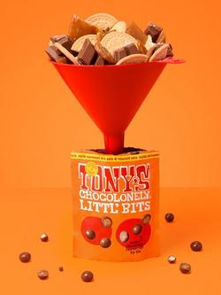 Tony's Chocolonely Littl' Bits Combo Caramel Sea Salt & Biscuit Mix Duo, 280g - view 2, Multi