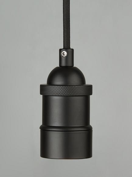 John Lewis Baldwin Pendant Ceiling Cord, Black