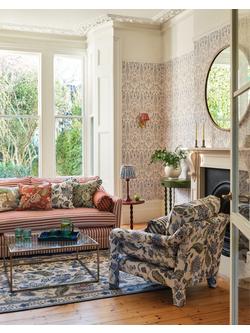 John Lewis Baily Rechargeable Wall Light, Bronze - view 2, Brass