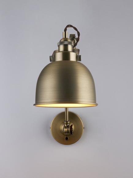 John Lewis Baldwin Reach Wall Light, Brass