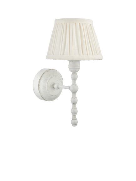 John Lewis Carlita Rechargeable Wall Light, White - view 2, White
