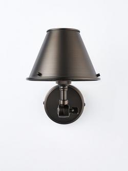 John Lewis Nicolas Uplighter Wall Light - view 2, Bronze